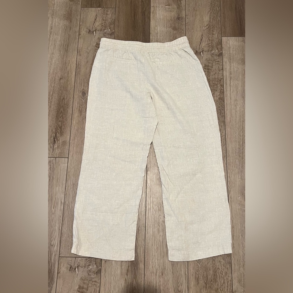 Athleta Linen Pants Size L